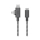 Native Union Belt Cable Duo Pro 240W USB-C – Lightning/USB-C 2,4m zebra - 1275947 - zdjęcie 2